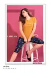 Set Vol 1 Printed Western Night Capri Night Suits Wholesale Online
